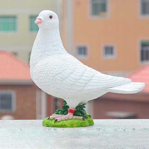 Simulation Pigeon Ornament Collections Figurines Artificial Pigeon Style B