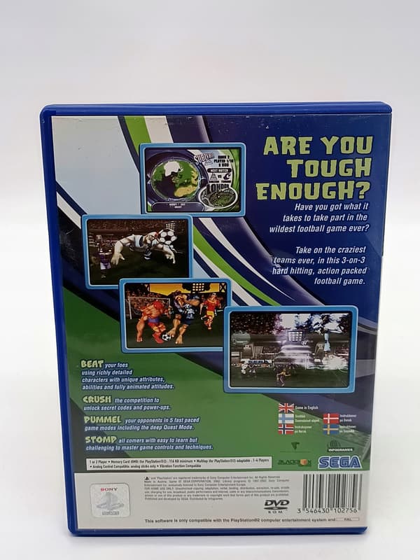 SEGA SOCCER SLAM for PlayStation 2 (PS2) – boxed version
