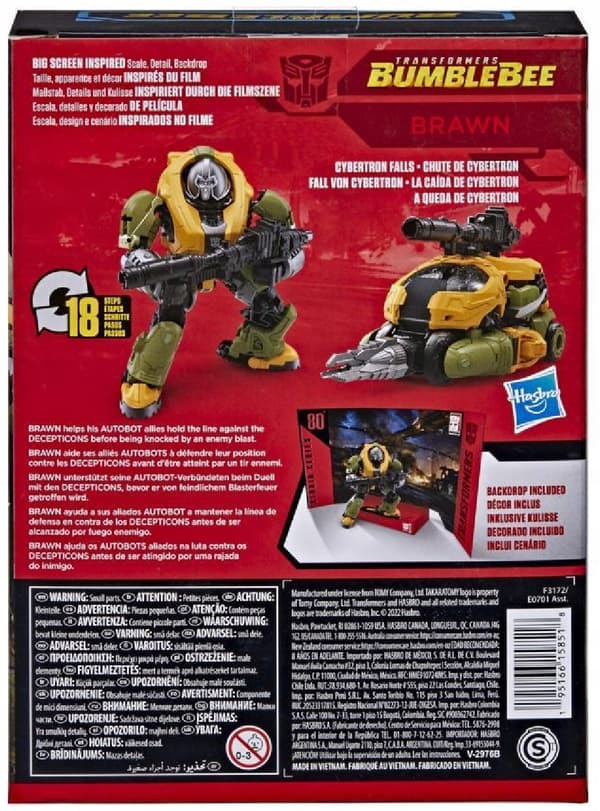 Transformers Brawn DLXTF6 Studio Series 80 figure