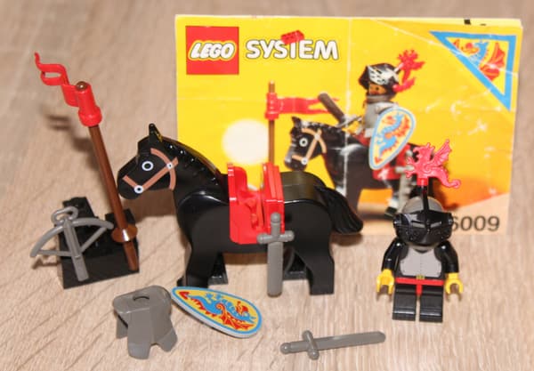 LEGO CASTLE CLASSIC 6009 Black Knight SET instructions