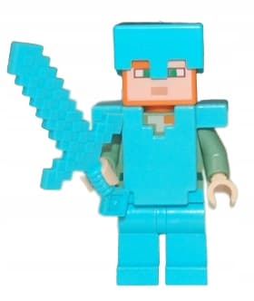 LEGO Minecraft min051 Alex minifigure
