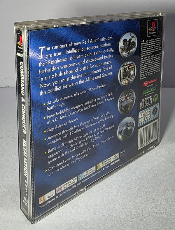 Command and Conquer: Retaliation for PSX – READ THE DESCRIPTION!