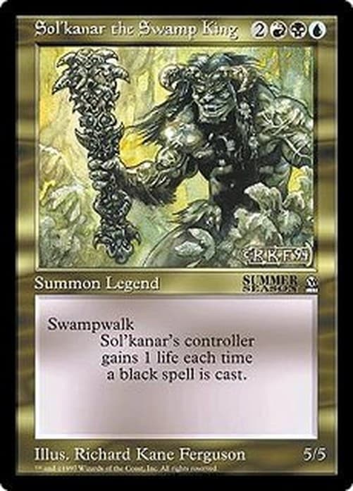Magic: The Gathering Solkanar the Swamp King
