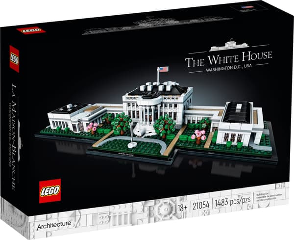 LEGO Architecture 21054 White House, 1,483 pieces
