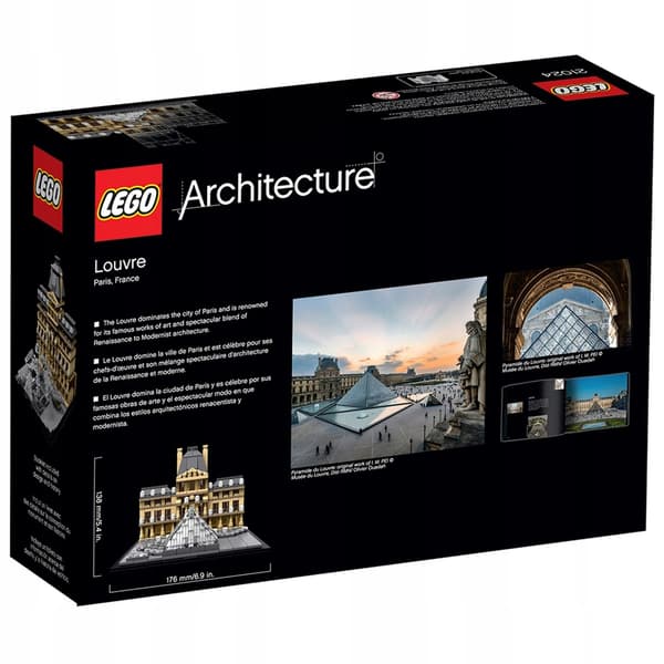 LEGO 21024 ARCHITECTURE LOUVRE