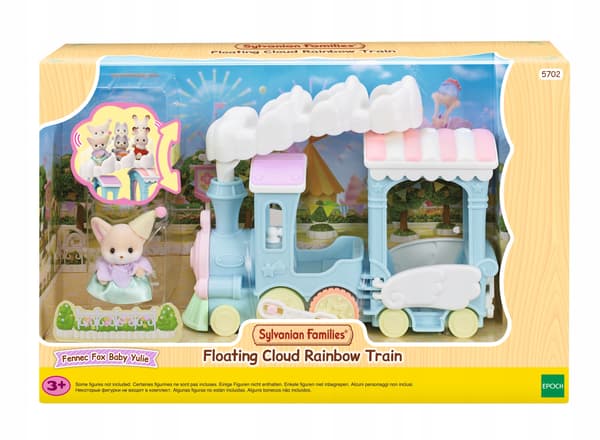 Sylvanian Families Colourful Train and Fox 5702