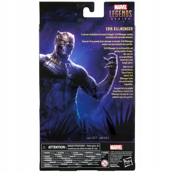 Hasbro Marvel Legends Black Panther Legacy Killmonger 15 cm Collectible Figure