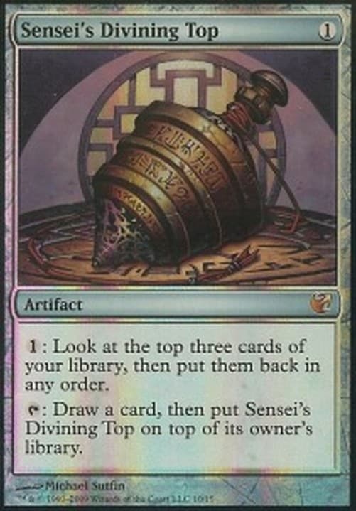Magic: The Gathering Senseis Divining Top