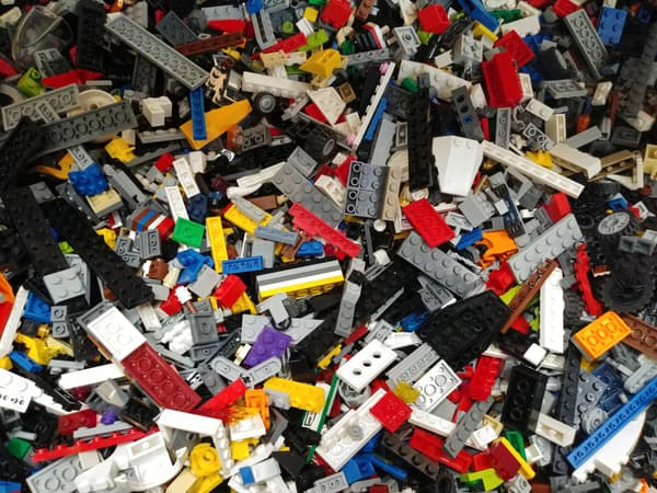 Original mixed Lego bricks – mega set – 3 kg of fun