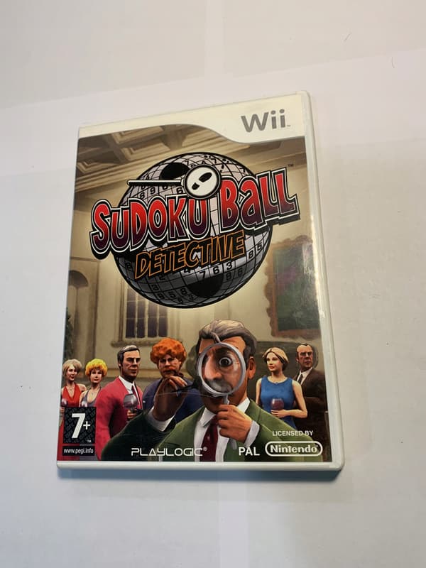 Nintendo Wii game: Sudoku Ball Detective