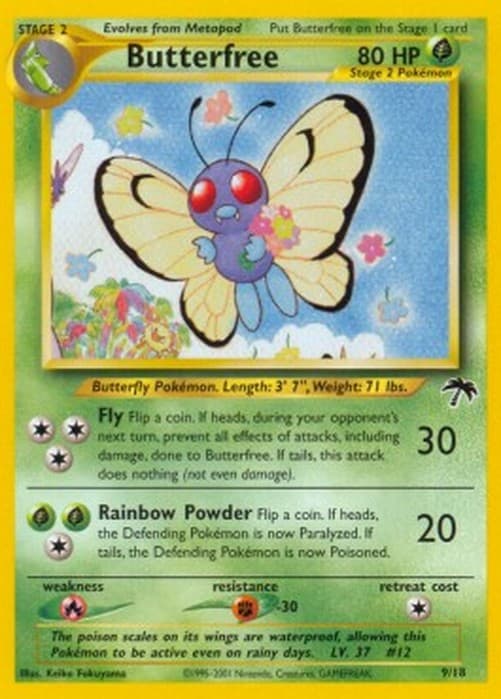 Pokemon TCG Butterfree