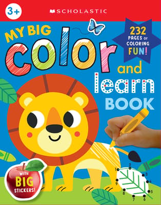 My Big Colour & Learn Book: Scholastic Early Learners (Colouring Book)