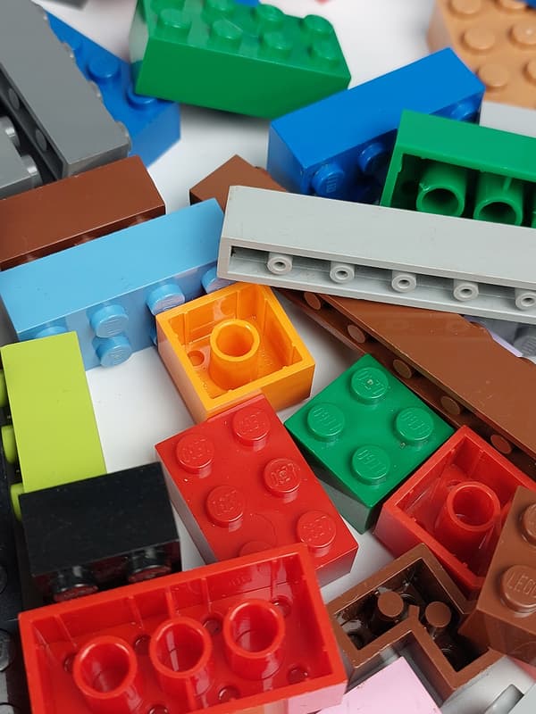 LEGO BRICK MIX – Colourful Building Bricks. Sorted, Genuine, 1kg