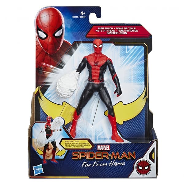 Marvel Web Punch Spider-Man figurine with accessories