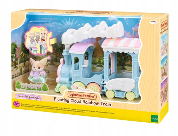 Sylvanian Families Colourful Train and Fox 5702