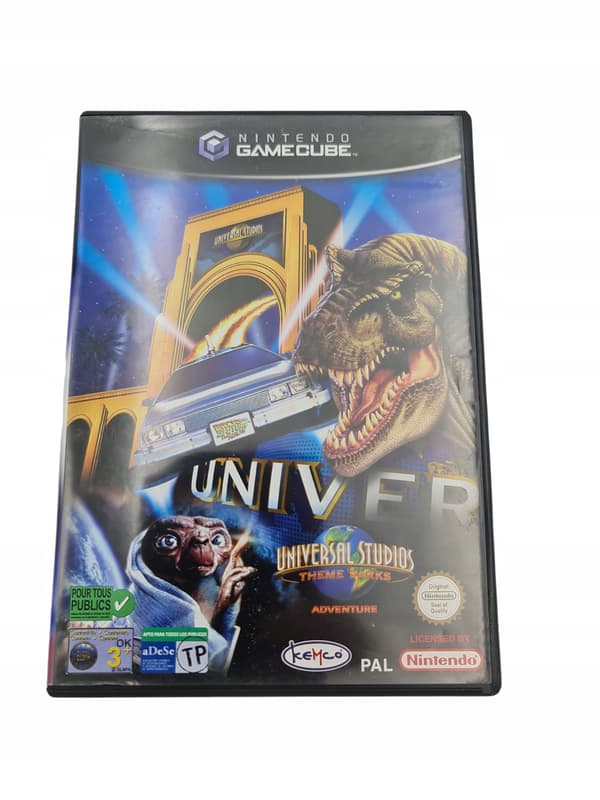 NINTENDO GAMECUBE UNIVERSAL STUDIOS THEME PARK ADVENTURE