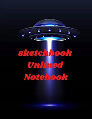 Sketchbook Unlined Notebook: Unruled/Unlined/Plain Notebook, 150 pages spa