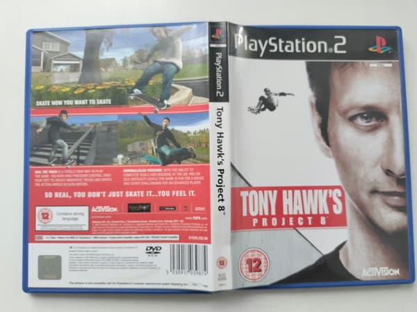 TONY HAWK'S PROJECT 8 PS2
