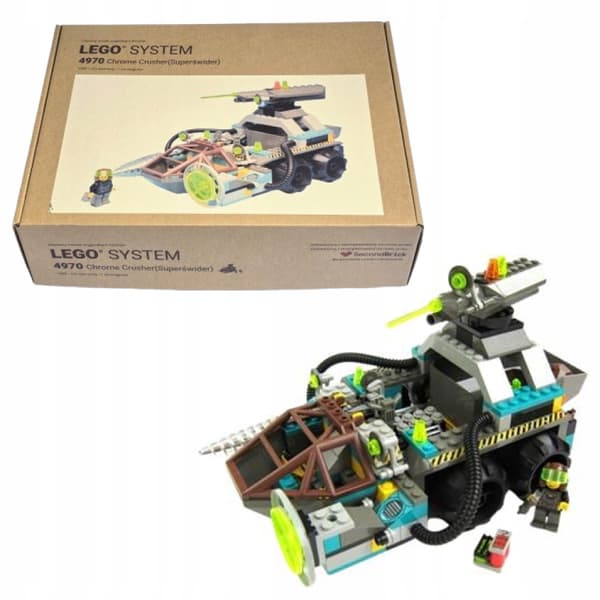 LEGO SYSTEM 4970 Chrome Crusher (Super Drill) - SecondBrick