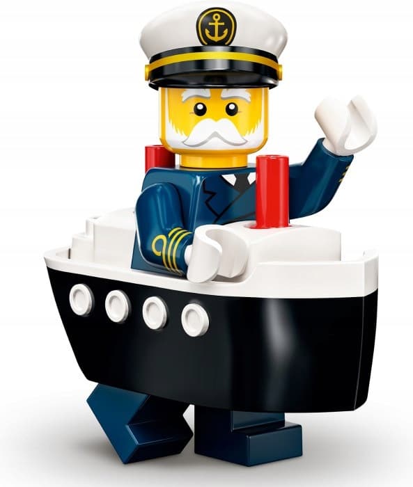 LEGO MINIFIGURES – MINIFIGURE – SERIES 23 – FERRY CAPTAIN – NEW