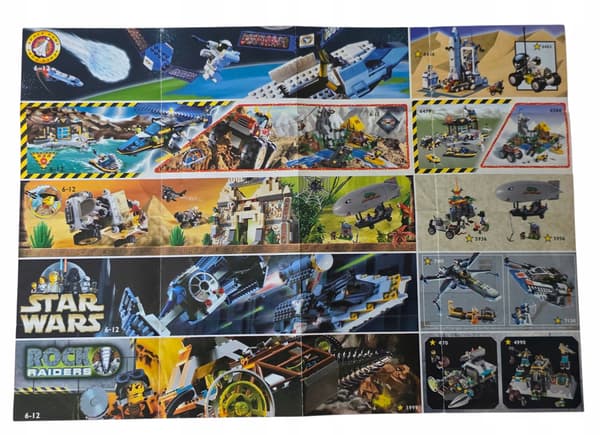 LEGO LEAFLET Poster 1999 Ninja 4124527-IN