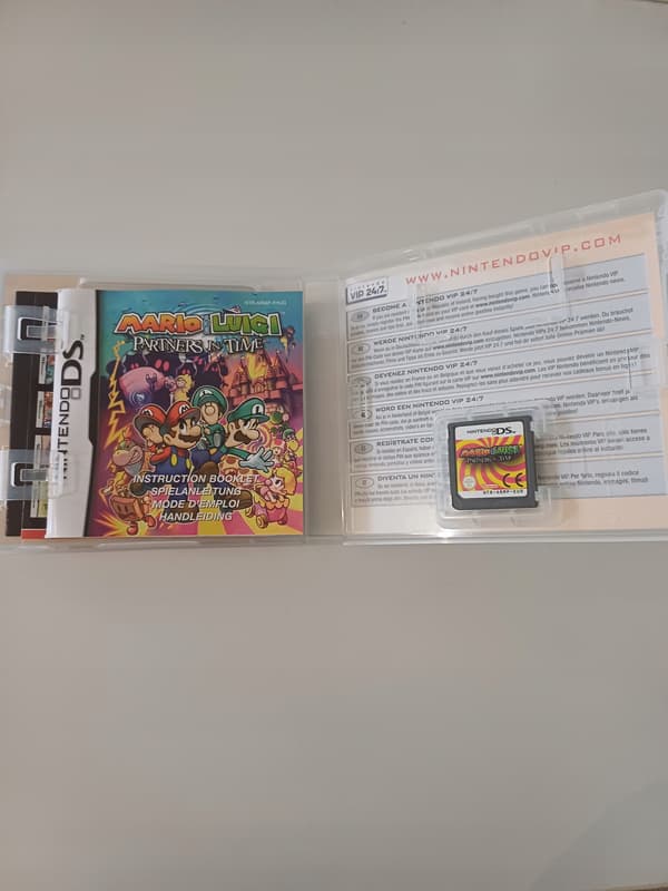 Mario & Luigi: Partners in Time – Nintendo DS boxed version