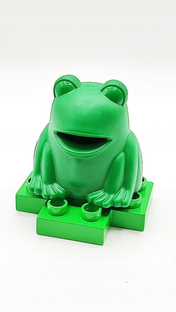 Lego Duplo animals figurine – large frog – Duplo figurine accessory