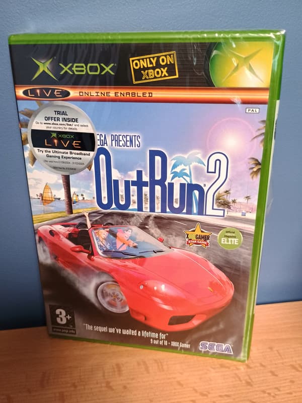 OUTRUN 2 SEGA MICROSOFT XBOX CLASSIC NEW WRAP