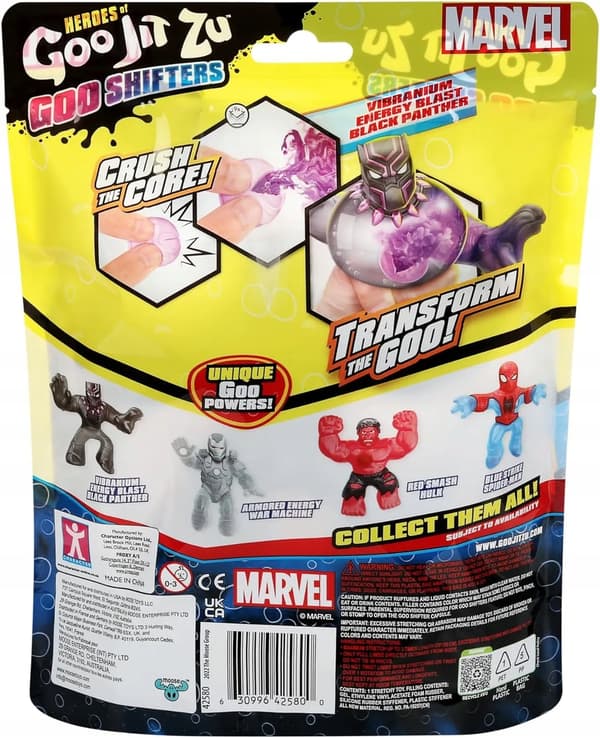 GOO JIT ZU Marvel Goo SHIFT Black Panther Figurine 42580