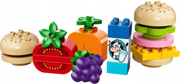 LEGO DUPLO 10566 Creative Picnic: Hamburger, Milk, Sandwich, Grapes