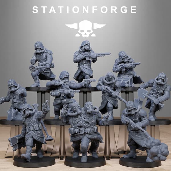 GrimGuard Radioactive Mutants – x5
