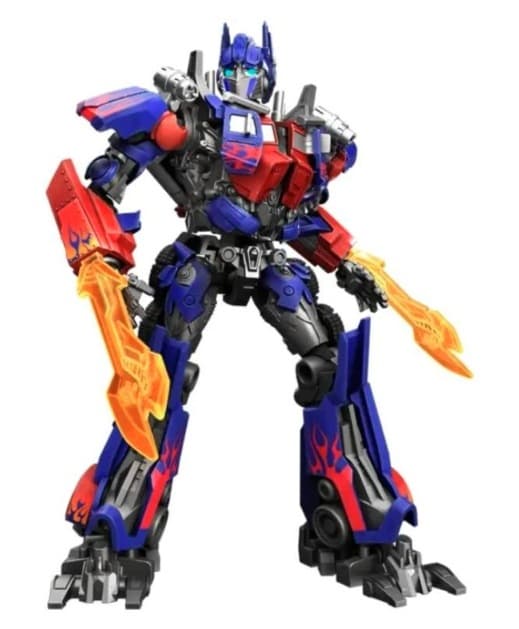 TRANSFORMERS BLOKEES OPTIMUS PRIME BUILD-IT-YOURSELF SET WITH LED EFFECTS AND 20 POINTS OF ARTICULATION