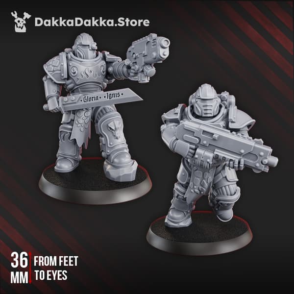 Ignisaurus Clan Warriors Tactical Squad x5 DakkaDa