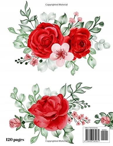 Notebook: Cute Colourful Flowers College: Notebook: Cute Colourful Flowers What