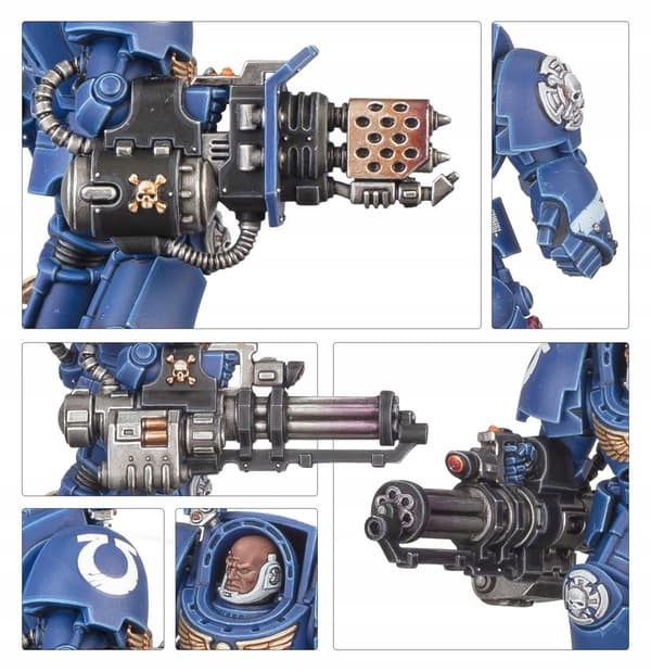 WARHAMMER 40K – BATTLEFORCE SPACE MARINES CRUX TERMINATUS + Gratis väska!
