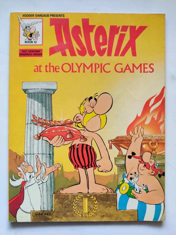 ASTERIX AT THE OLYMPIC GAMES: A VISIT AND A STRIKE