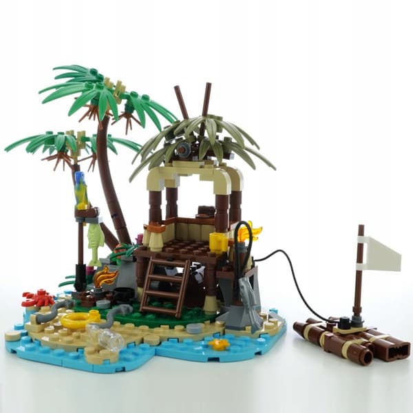 LEGO IDEAS SET - 40566 - RAY, STRANDED ON A DESERT ISLAND