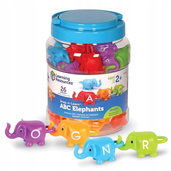 Learning Resources Snap-n-Learn ABC Elephants