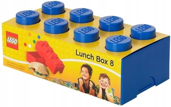 LEGO 8-LUNCHBOX BREAKFAST CONTAINER BLUE + BAG