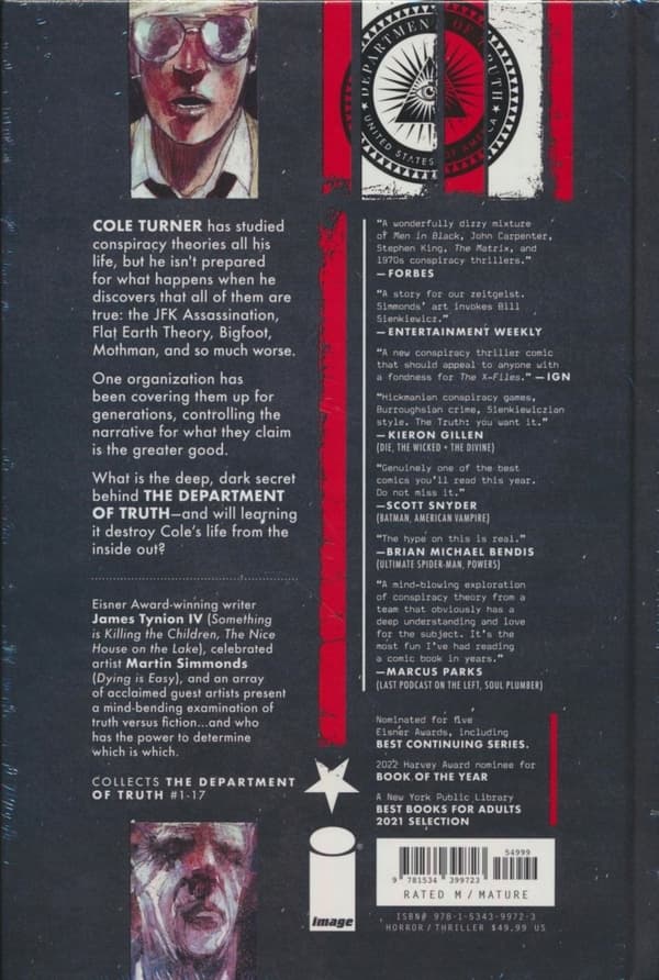 DEPARTMENT/TRUTH COMPLETE CONSPIRACY 1 – James Tyn
