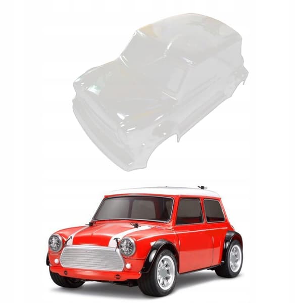 Body shell frame for a 1:10 scale RC car, for 1/10 RC Mini models