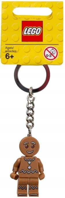 LEGO Classic 851394 Gingerbread Man Keyring – NEW