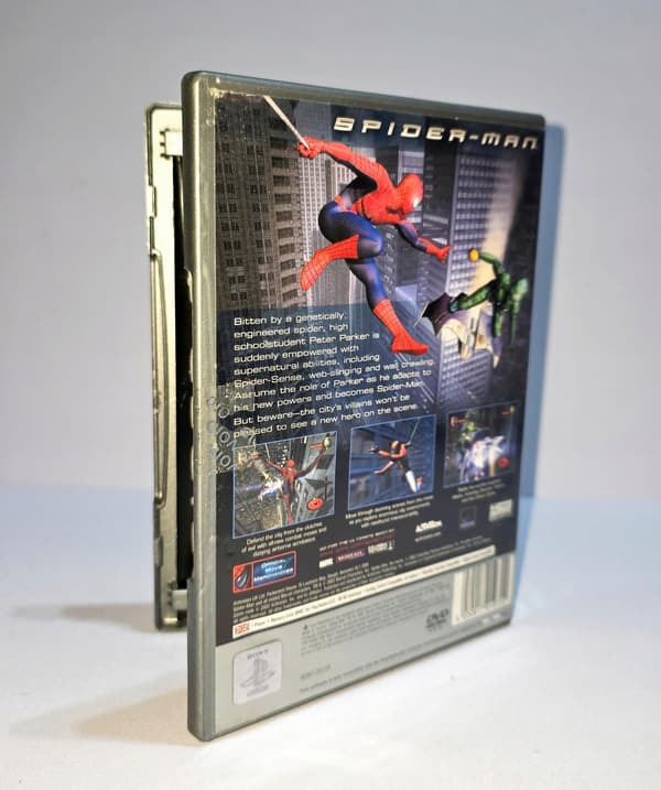 Spider-Man for PlayStation 2 (PS2) 3xA, boxed