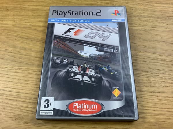 F1 04 FORMULA 1 disc – in very good condition, Polish version, PS2