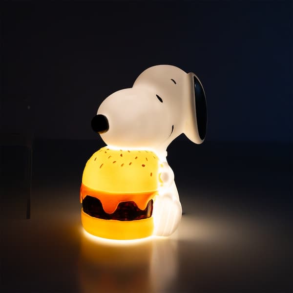 SNOOPY - Burger - Decorative lamp - 17.5 cm