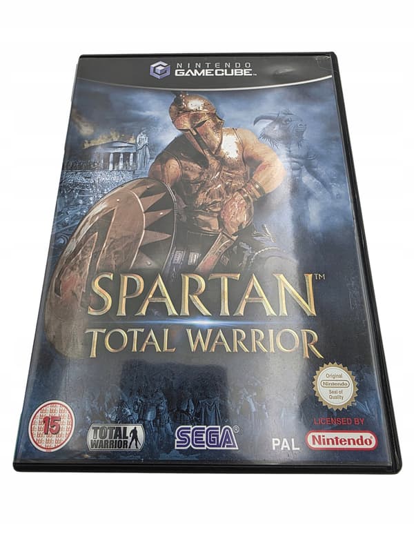 NINTENDO GAMECUBE SPARTAN TOTAL WARRIOR ORIGINAL
