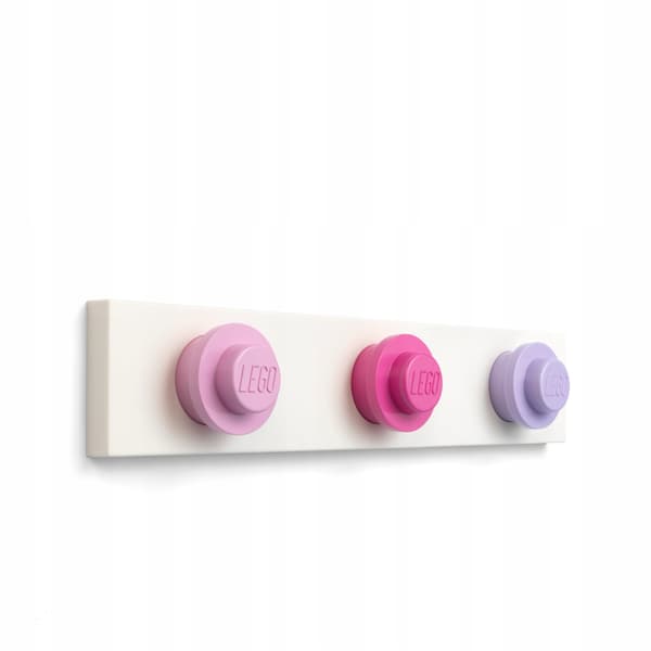 LEGO HANGERS ON A RAIL (GREY, BLACK, LIGHT GREY