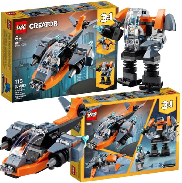 LEGO Creator 3-in-1 Cyberdrone 31111