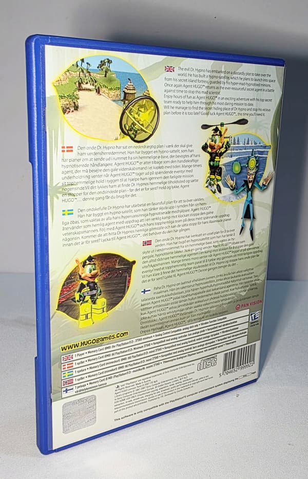 Agent Hugo LEMOON TWIST PS2 – READ THE DESCRIPTION!