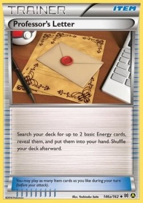 Pokemon Professor's Letter